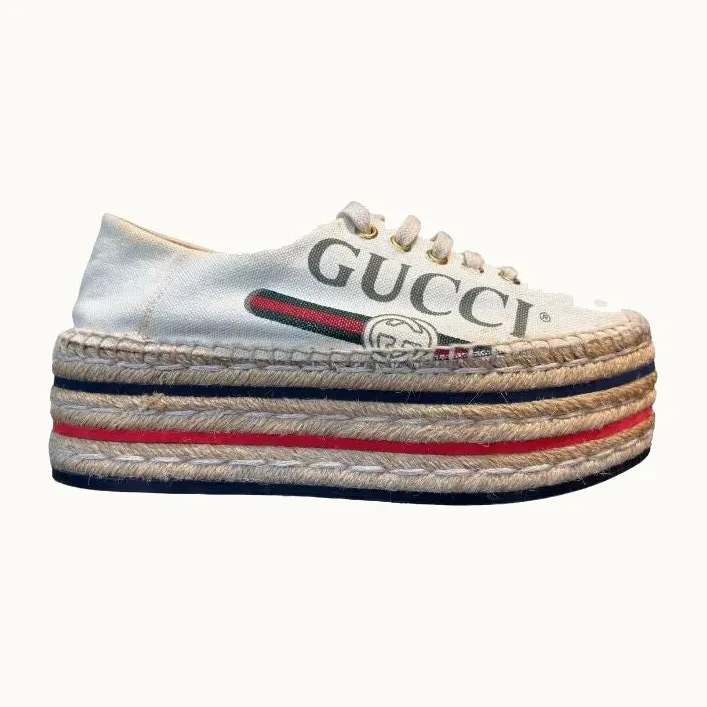 Alpargatas Gucci, Talla 36.5