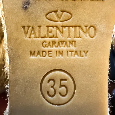 Valentino Garavani Espadrilles, Size 35, Very good