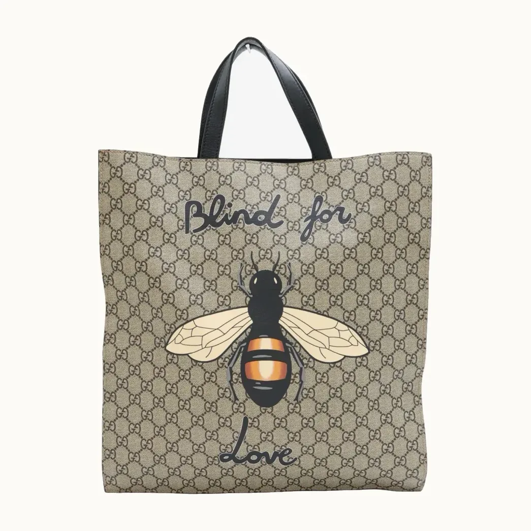 Bolso Tote Gucci GG Supreme Bee 2016