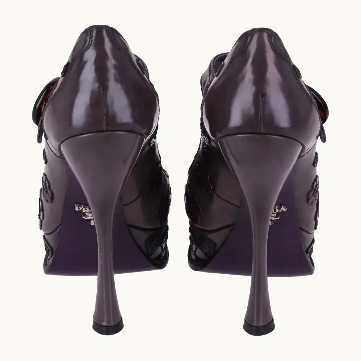 Tacones Prada, Talla 36, KV-5319