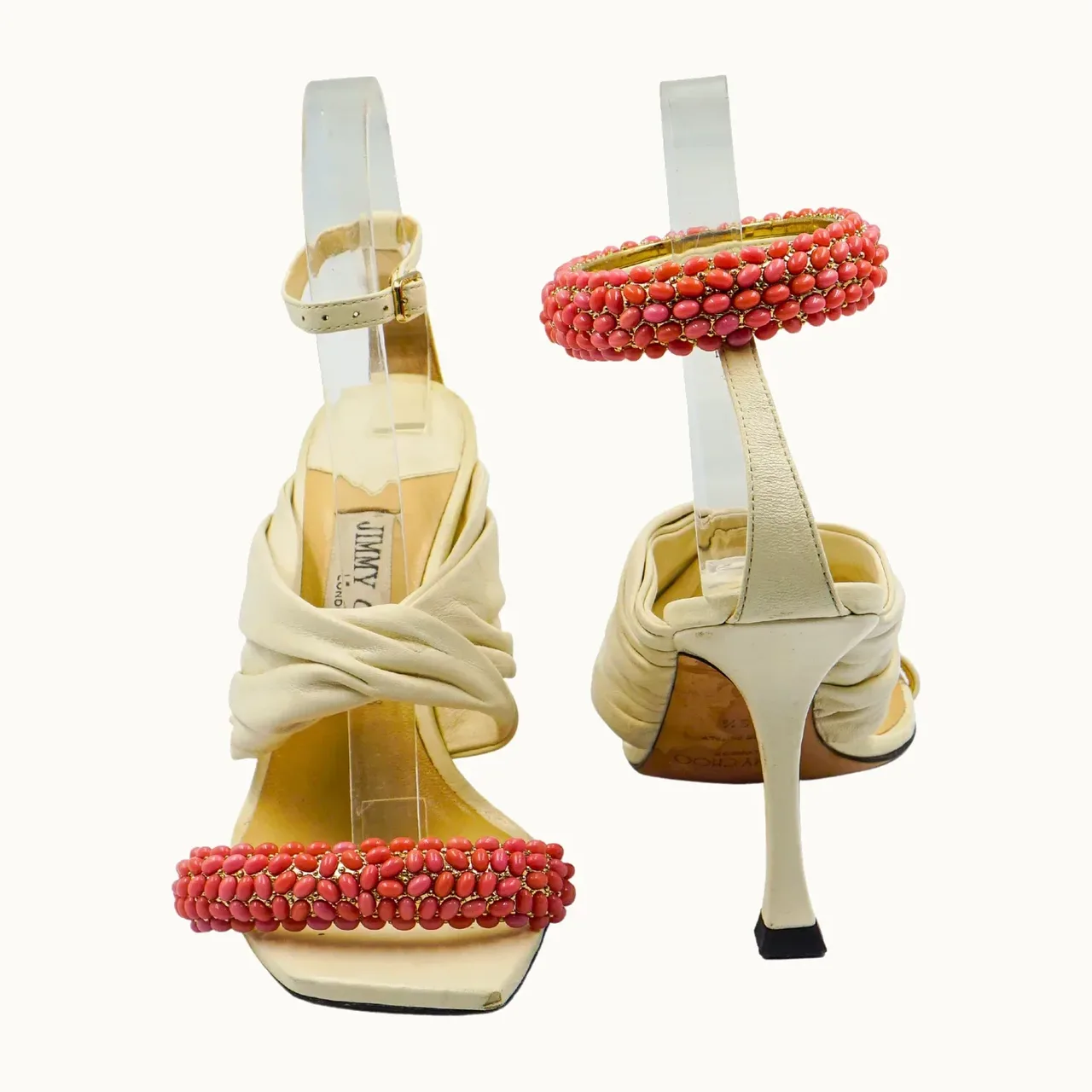 Sandalias Jimmy Choo, Talla 36.5, KV-5332