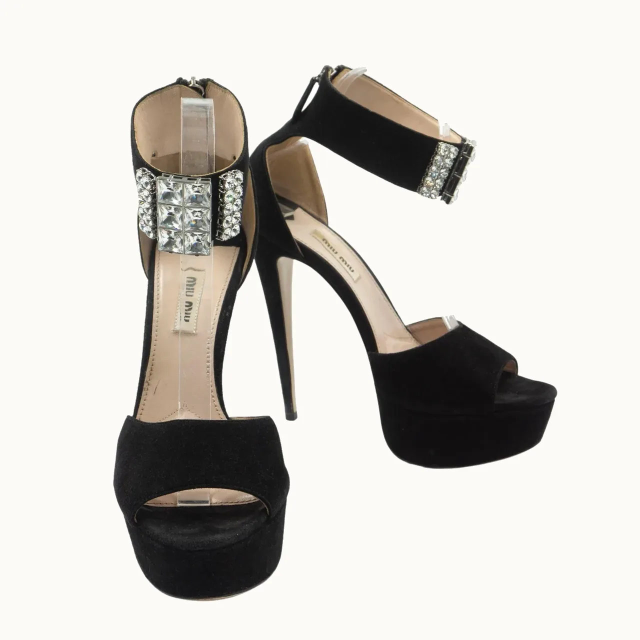 Tacones Miu Miu, Talla 40