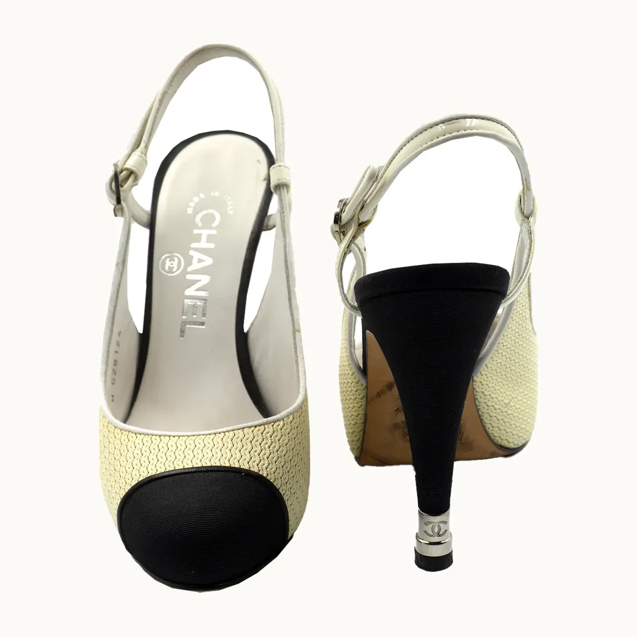 Tacones Chanel, Talla 34.5