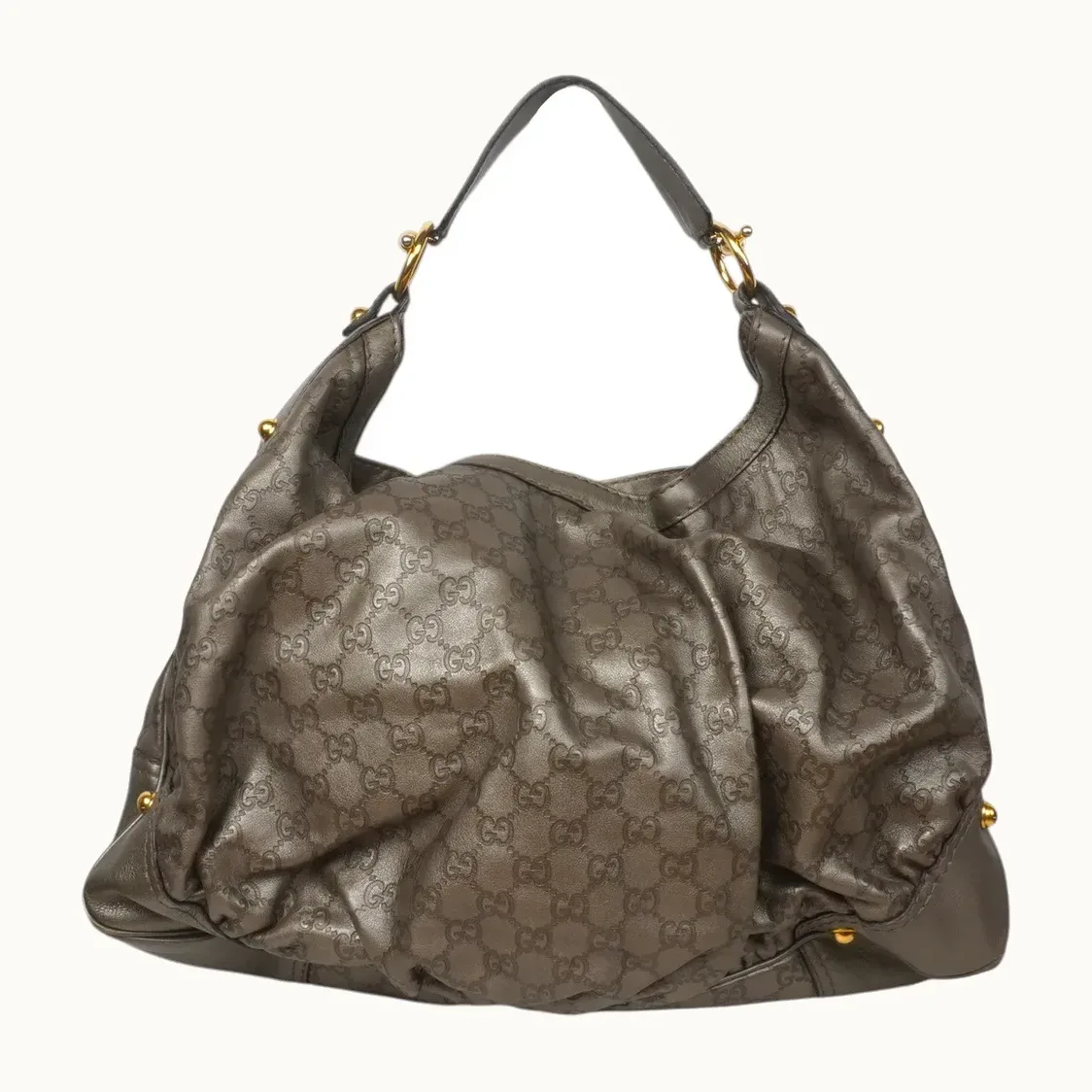 Bolso Hobo Gucci Jockey Large