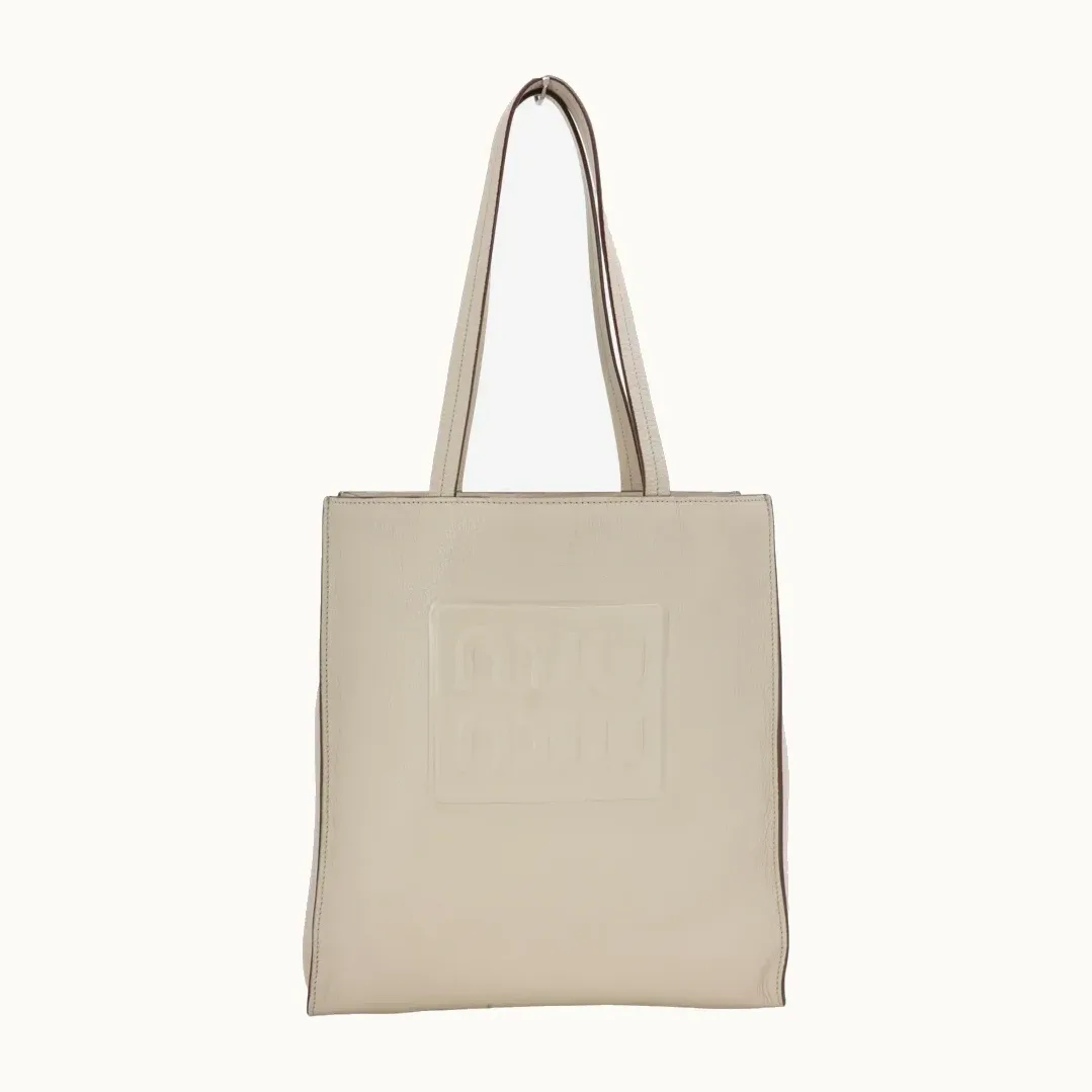 Bolso Miu Miu Madras Logo