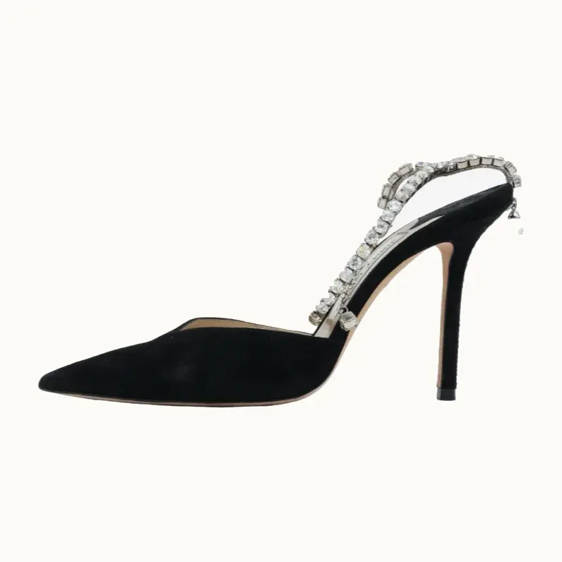 Tacones Jimmy Choo Saeda 100, Talla 37