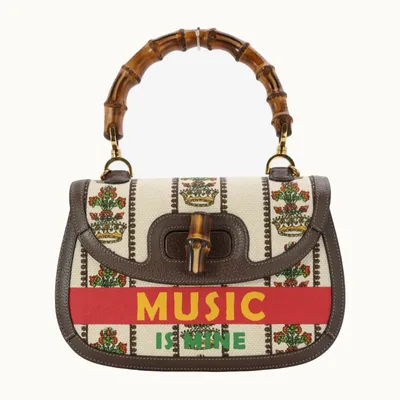 Bolso Gucci Bamboo "Music Is Mine"