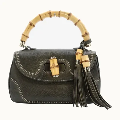 Bolso Satchel Gucci Bamboo