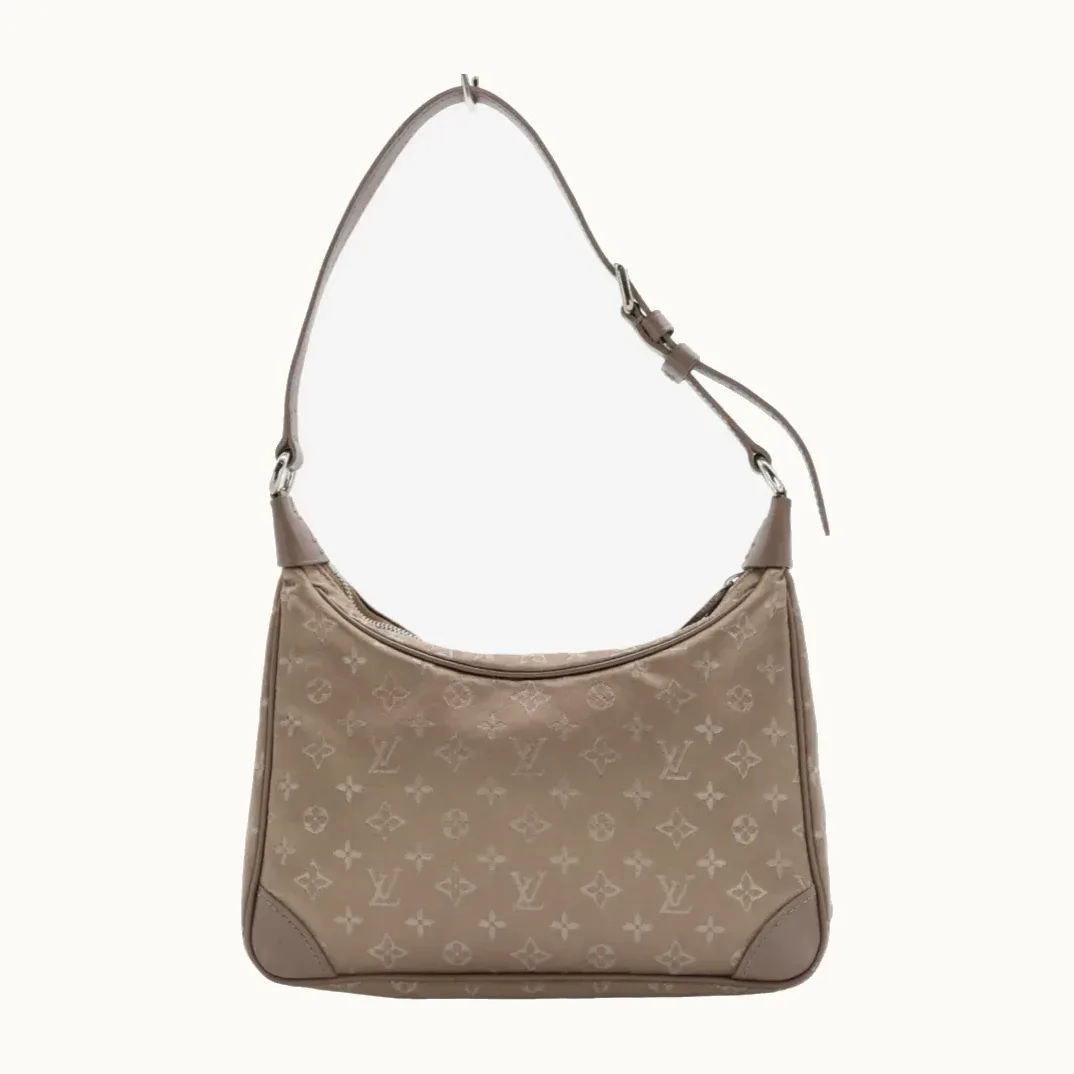 Louis Vuitton Boulogne Monogram Mini Satin 2001 Handbag