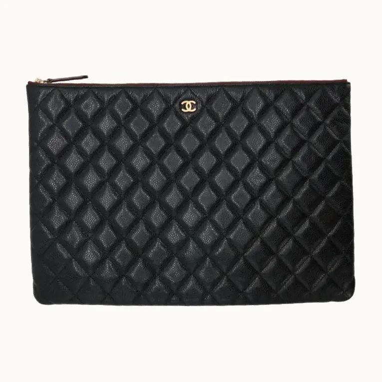 Estuche Chanel Caviar 2015 2016