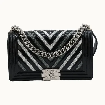Bolso Chanel Boy Glitter 2017-2018