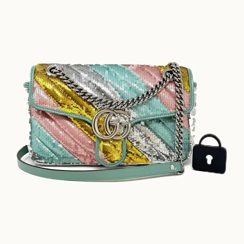 Bolso Gucci Marmont Lentejuelas