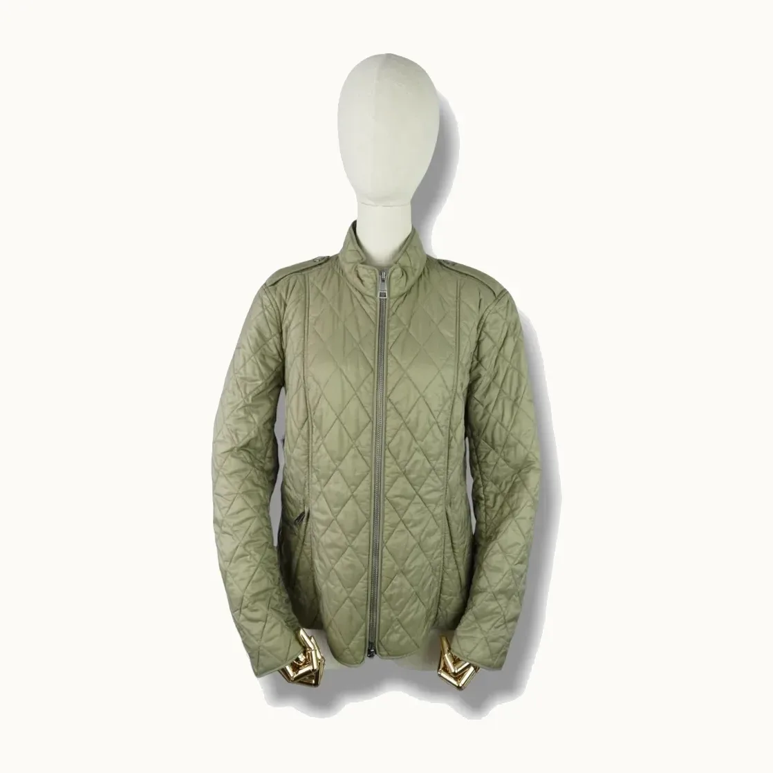 Chaqueta Burberry Zipper Verde
