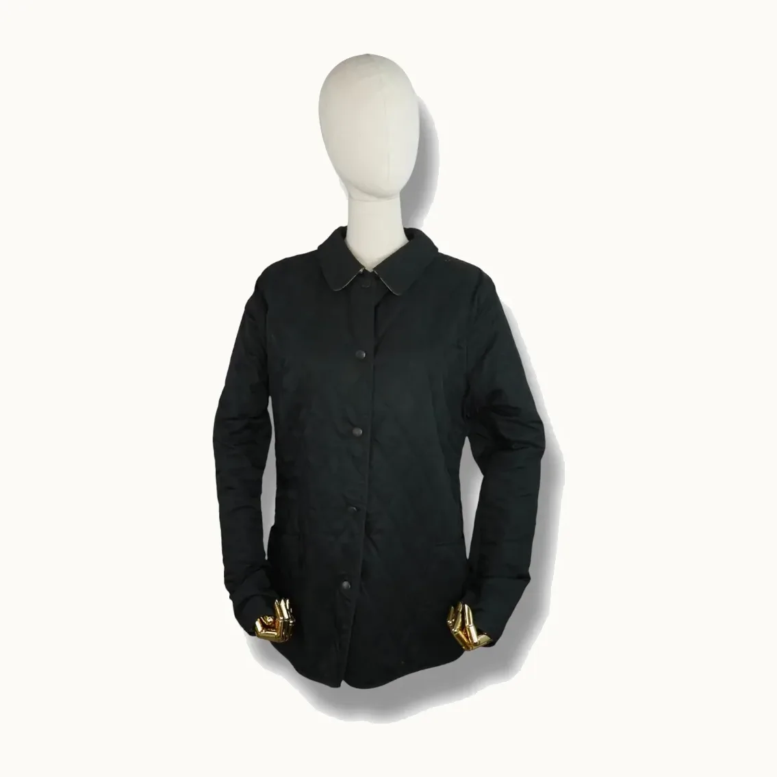 Chaqueta Burberry Quilted Negra