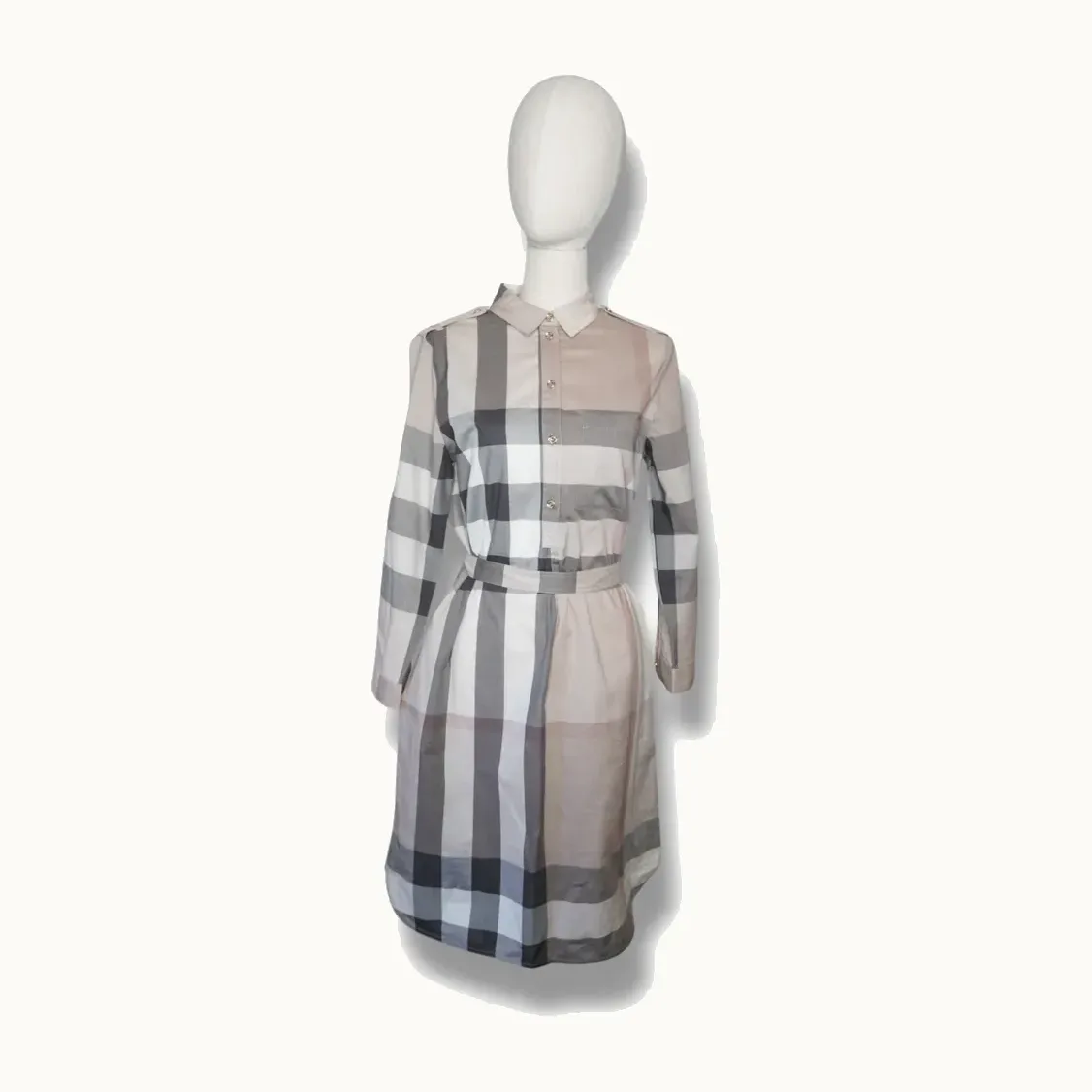 Vestido Burberry Check
