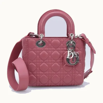 Bolso de Mano Dior Lady Small My ABCDior Rosa, KV-6056