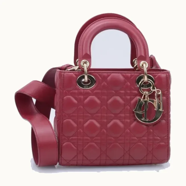 Bolso de Mano Dior Lady Small My ABCDior Rosa, KV-6057