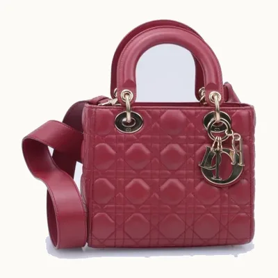 Bolso de Mano Dior Lady Small My ABCDior Rosa, KV-6057