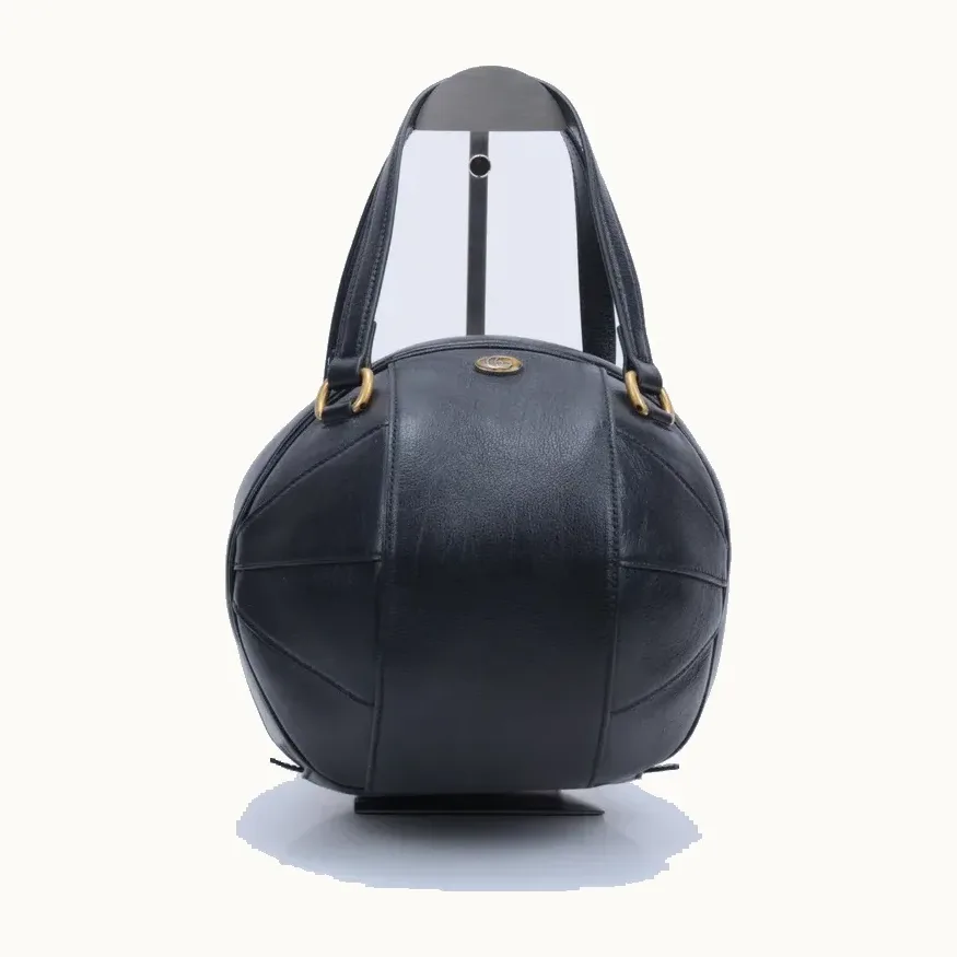 Bolso de Mano Gucci Tifosa Basketball Negro