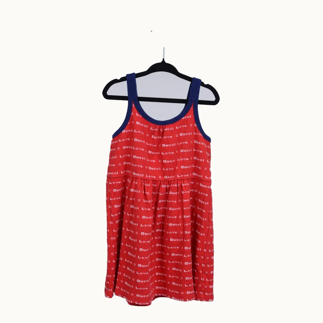 Vestido Gucci Love 6Y Rojo