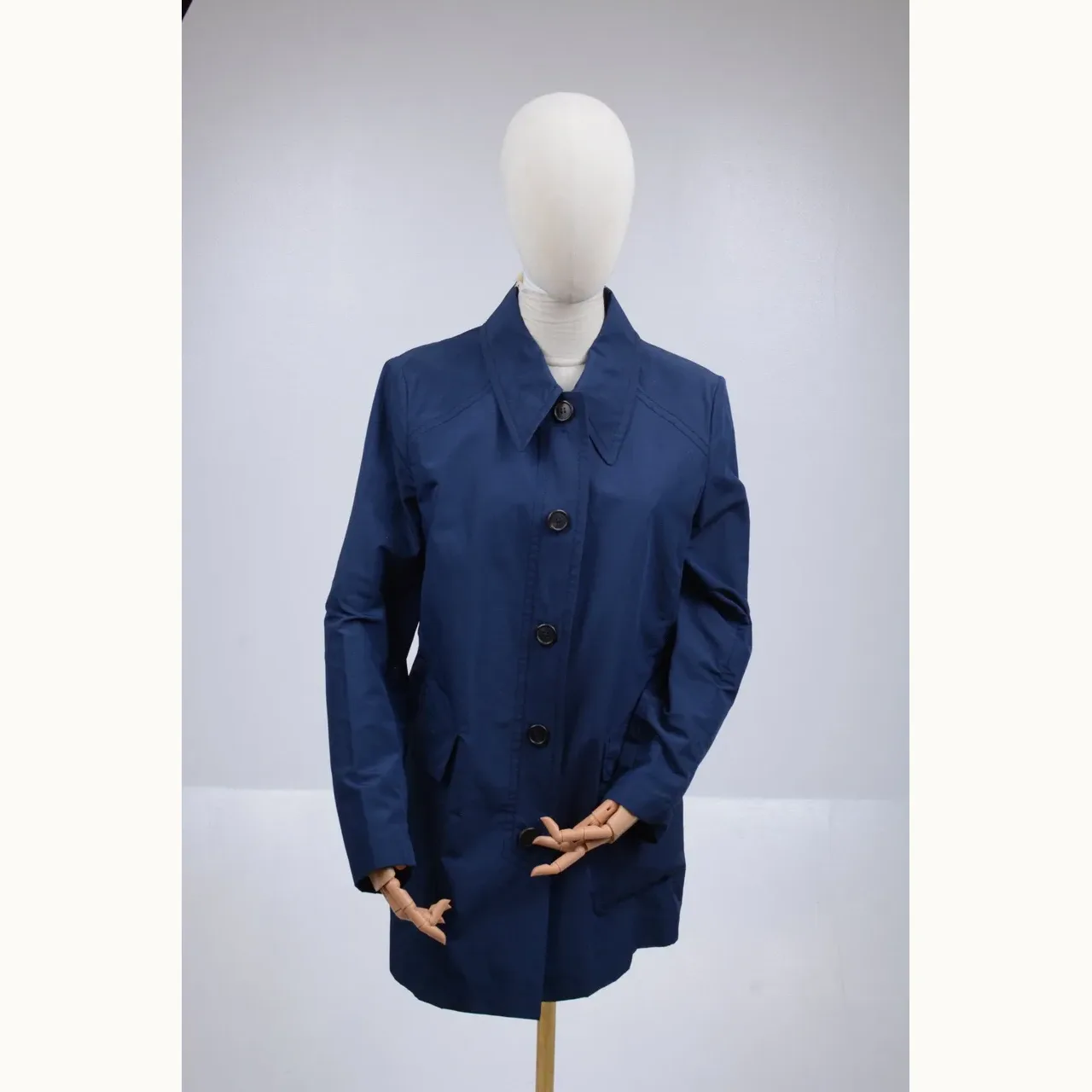 Abrigo Prada Azul, Talla L