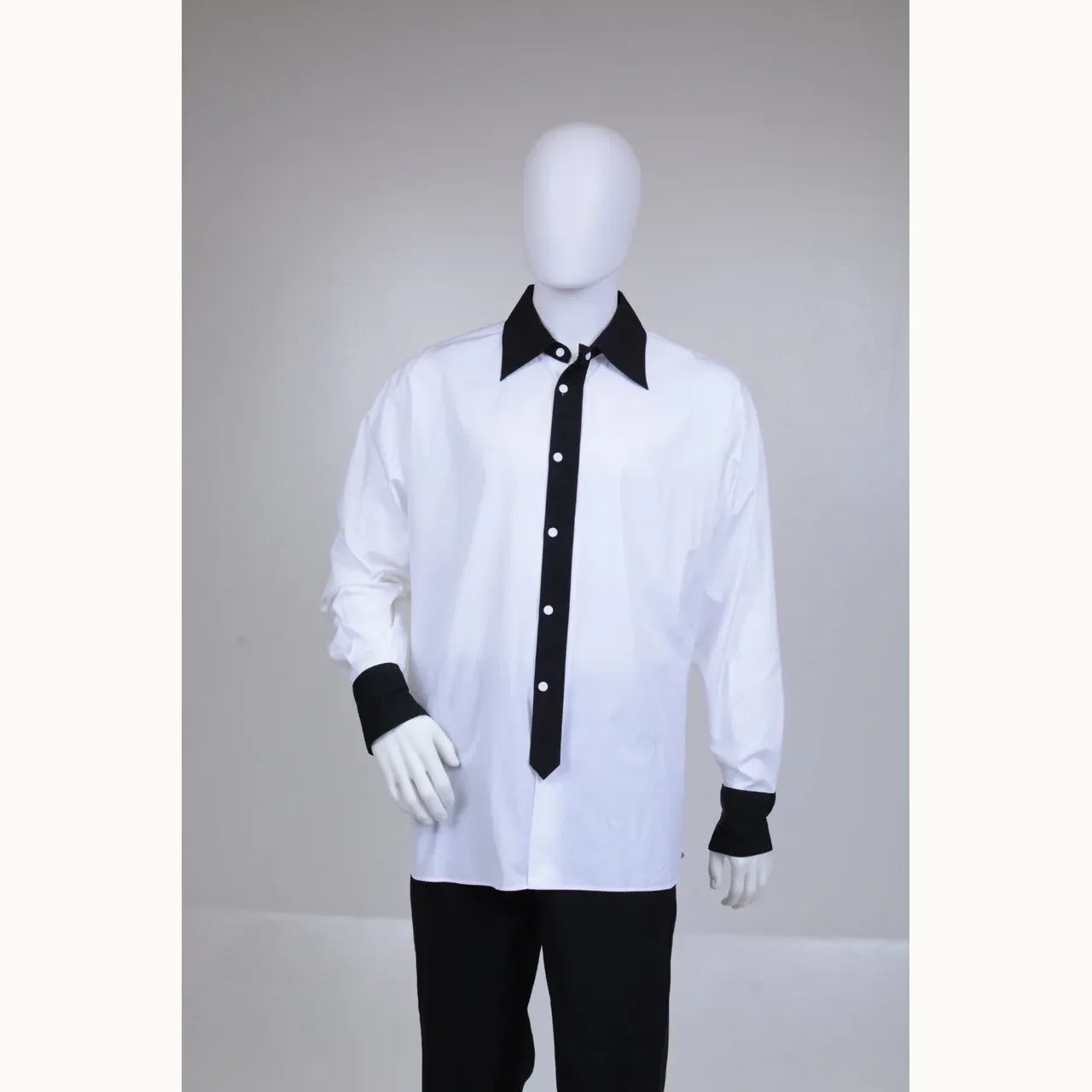 Camisa Prada Deconstructed Blanca, Talla L