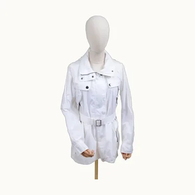 Chaqueta Burberry Blanca, Talla S