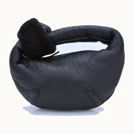 Bolso de Mano Bottega Veneta Jodie Mini Aviator Café