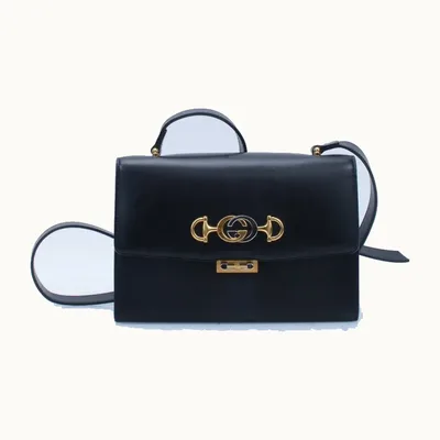 Bolso de Hombro Gucci Zumi Small Negro