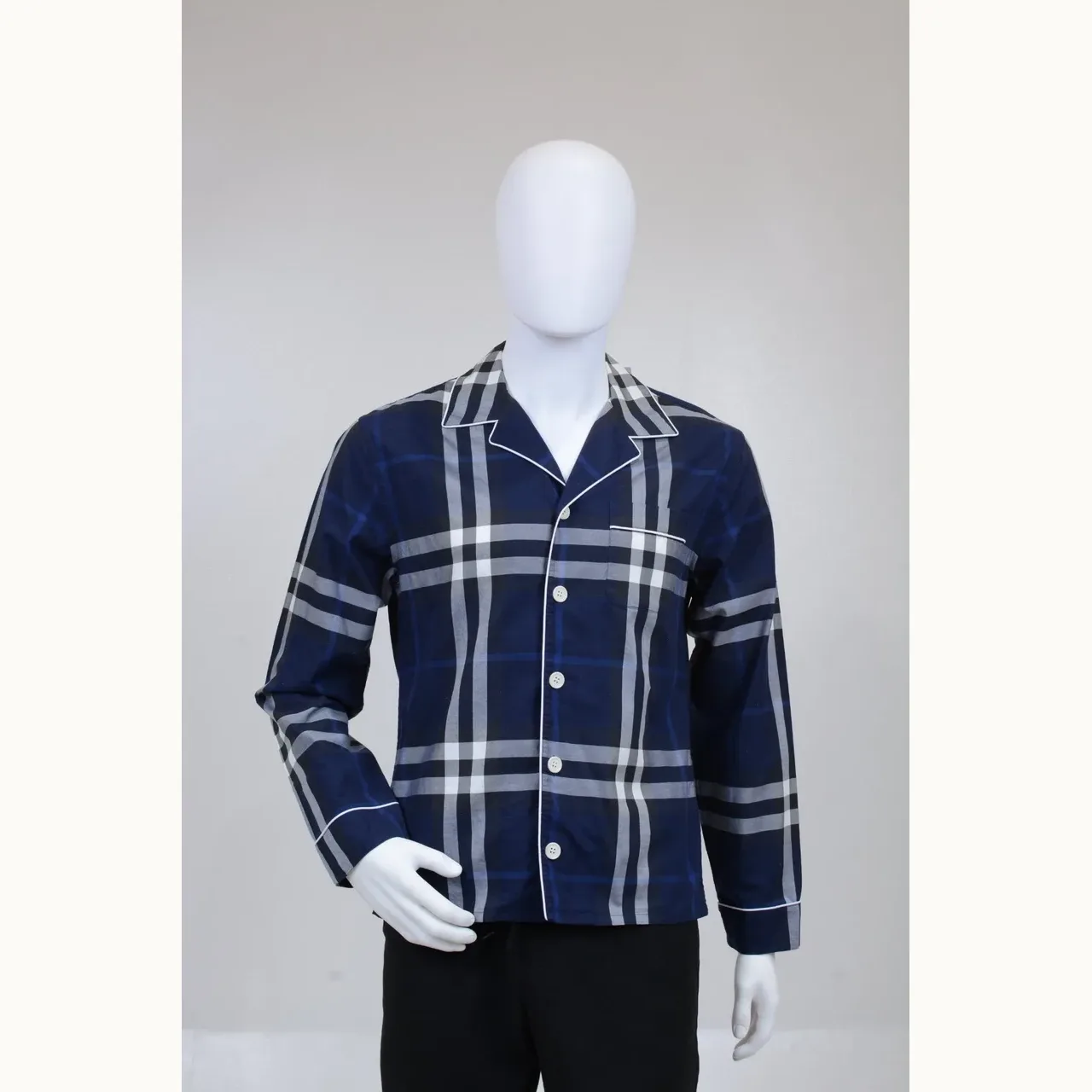 Camisa Burberry Paignton Azul, Talla S