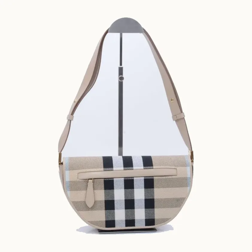 Bolso de Hombro Burberry Olympia Small Beige