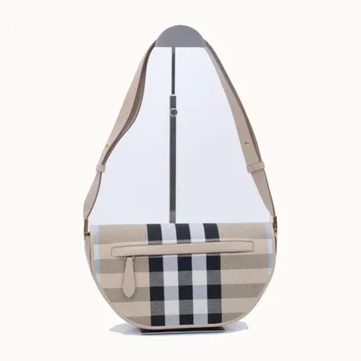 Bolso de Hombro Burberry Olympia Small Beige