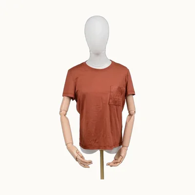 Hermès Shirts Mosaique Brown, Size M