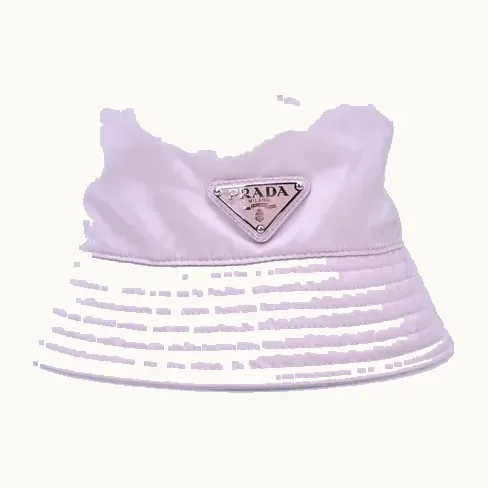 Prada Gorros Gorras Re-Nylon Rosa, Talla S