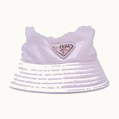 Prada Gorros Gorras Re-Nylon Pink, Size S