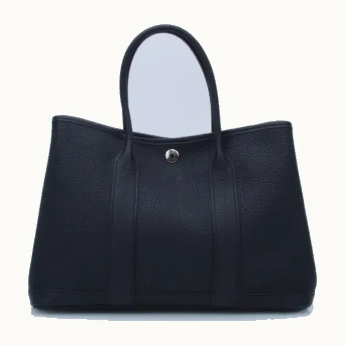 Bolso de Mano Hermès Garden Party Negro