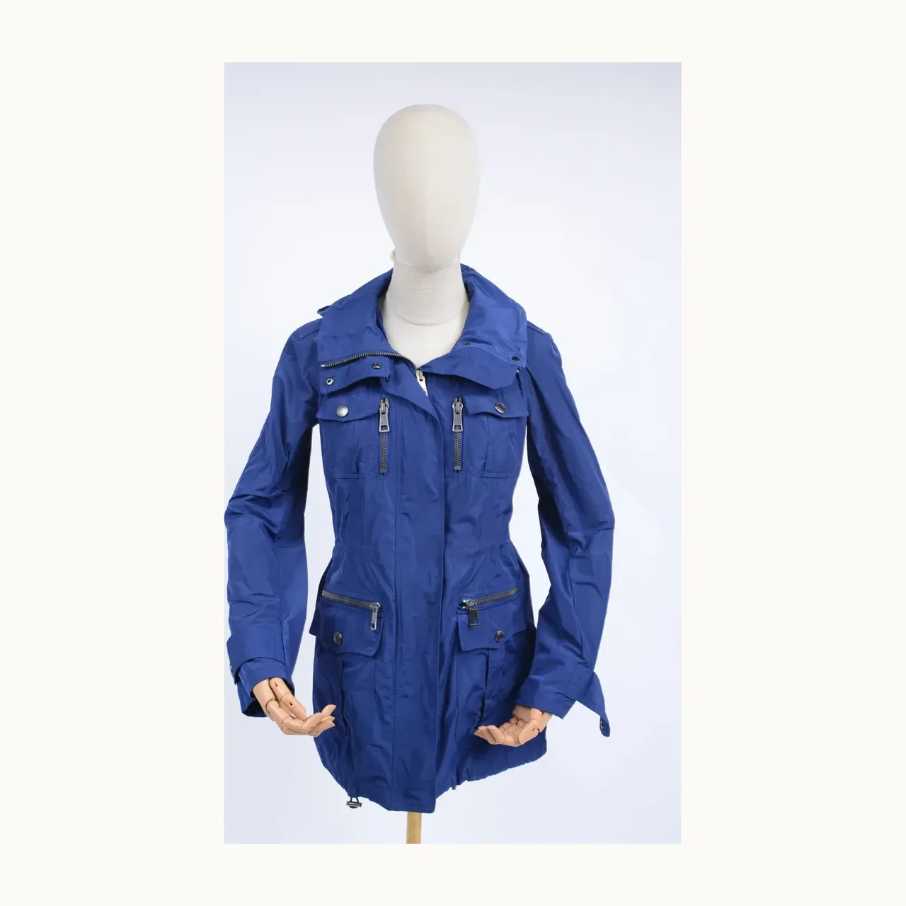 Chaqueta Burberry Utility Azul, Talla S