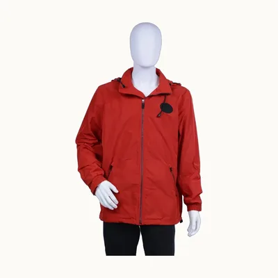 Burberry Windbreaker Roja, Talla L
