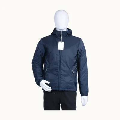 Prada Padded Windbreaker Reversible Blue, Size M