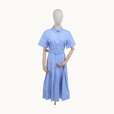 Gucci GG Jacquard Midi Azul, Talla M