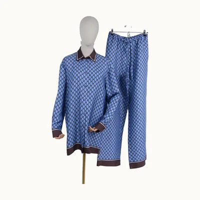 Gucci GG Silk Azul, Talla M