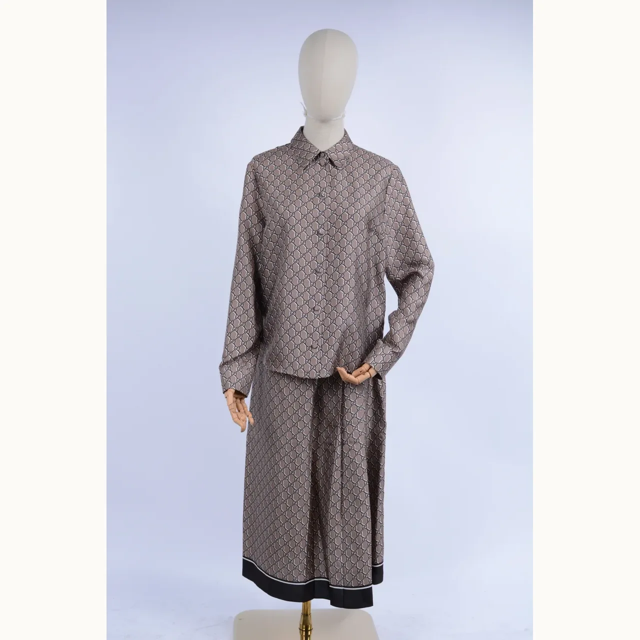 Gucci GG Silk Café, Talla M