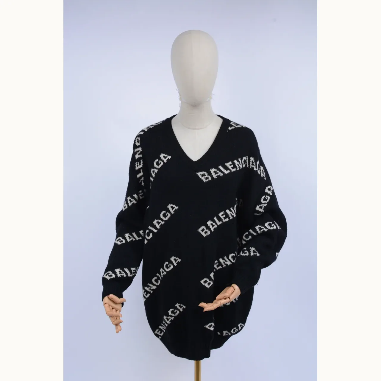 Balenciaga Allover Negra, Talla M