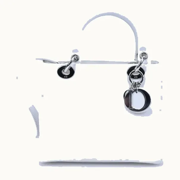 Bolso Dior Lady Medium Blanco