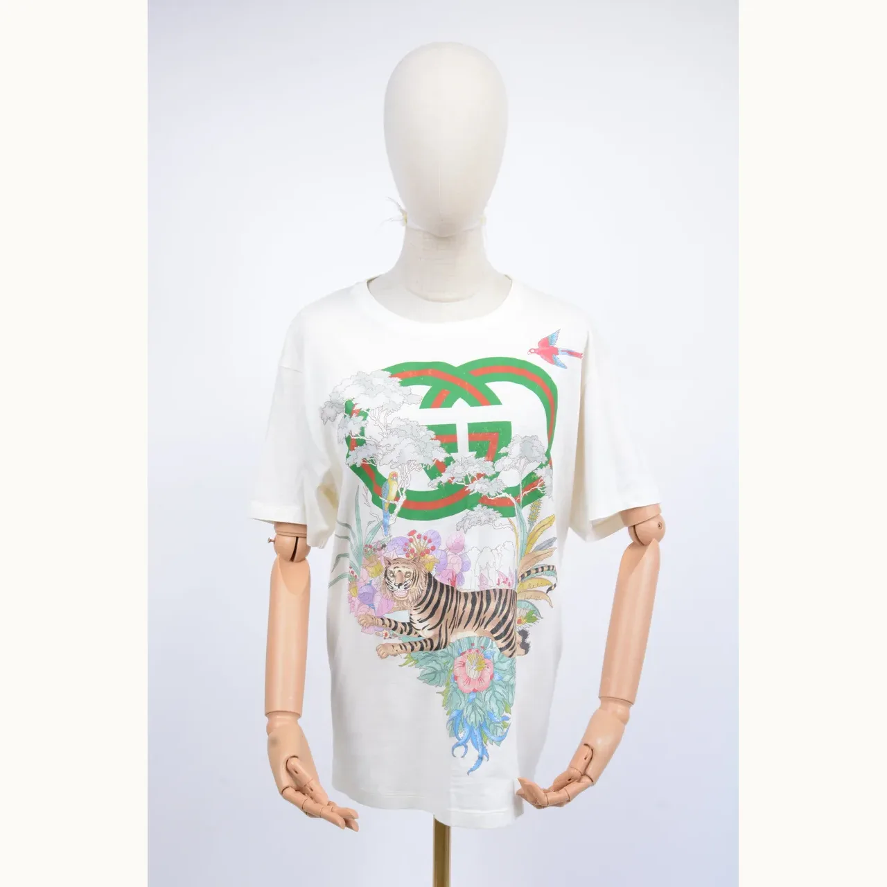 Gucci Tiger Lunar New Year Blanca, Talla XS