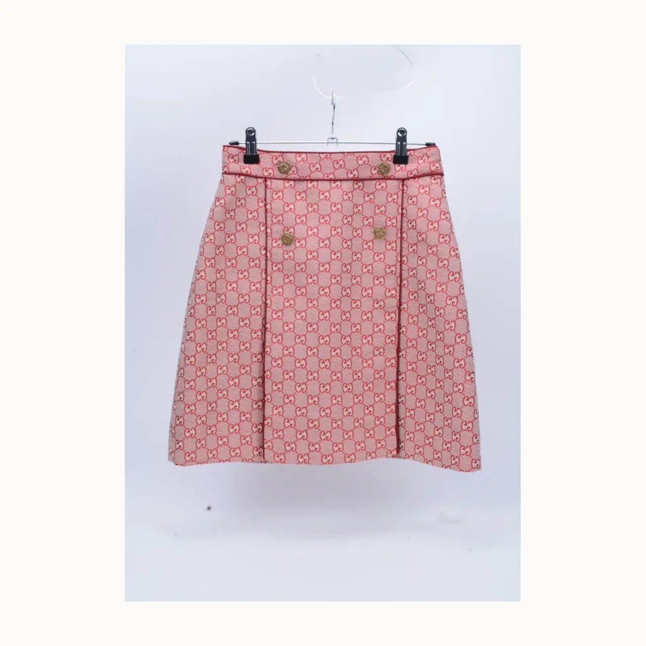 Gucci GG Canvas Rosa, Talla S