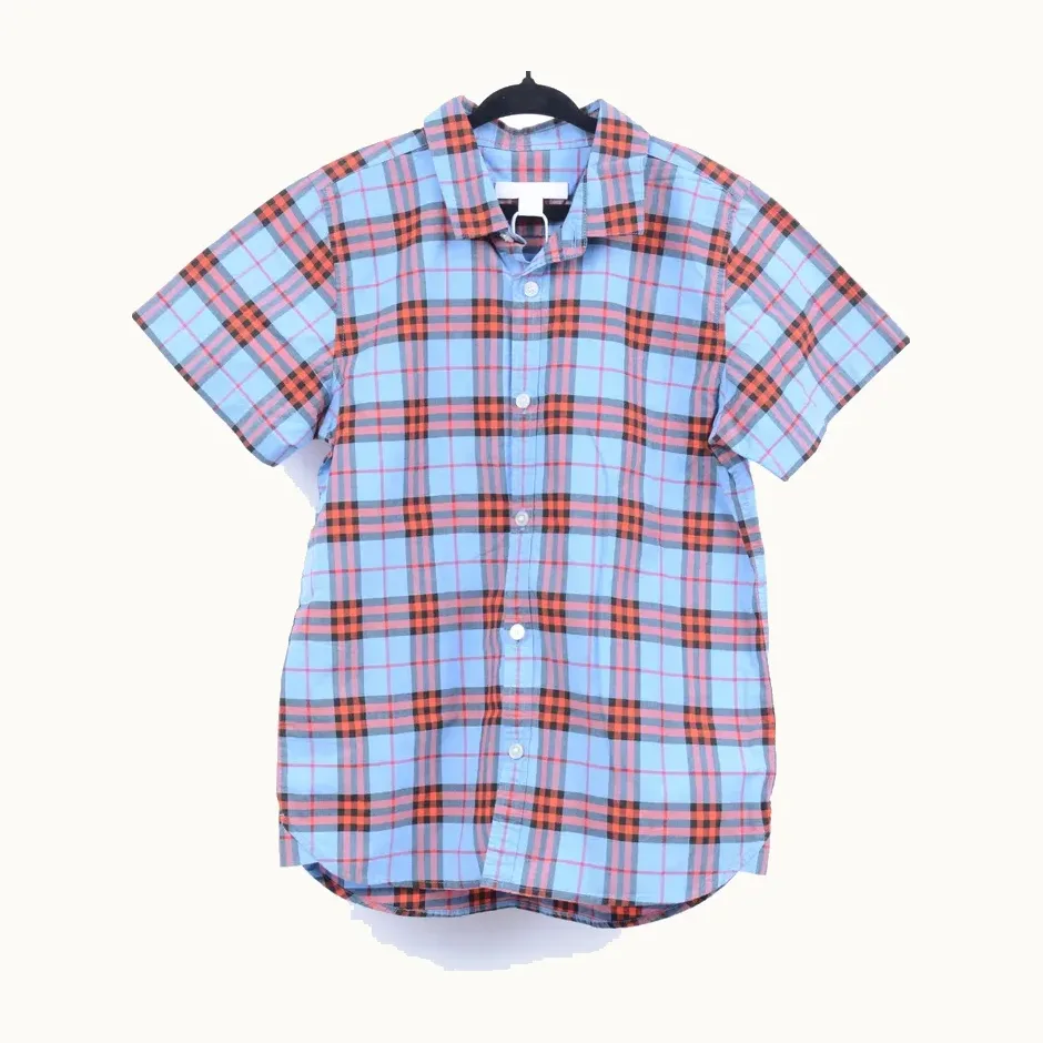 Burberry Check Azul, Talla 8 MX