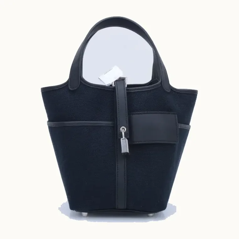 Bolso Hermès Picotin 18 PM Pocket Negro