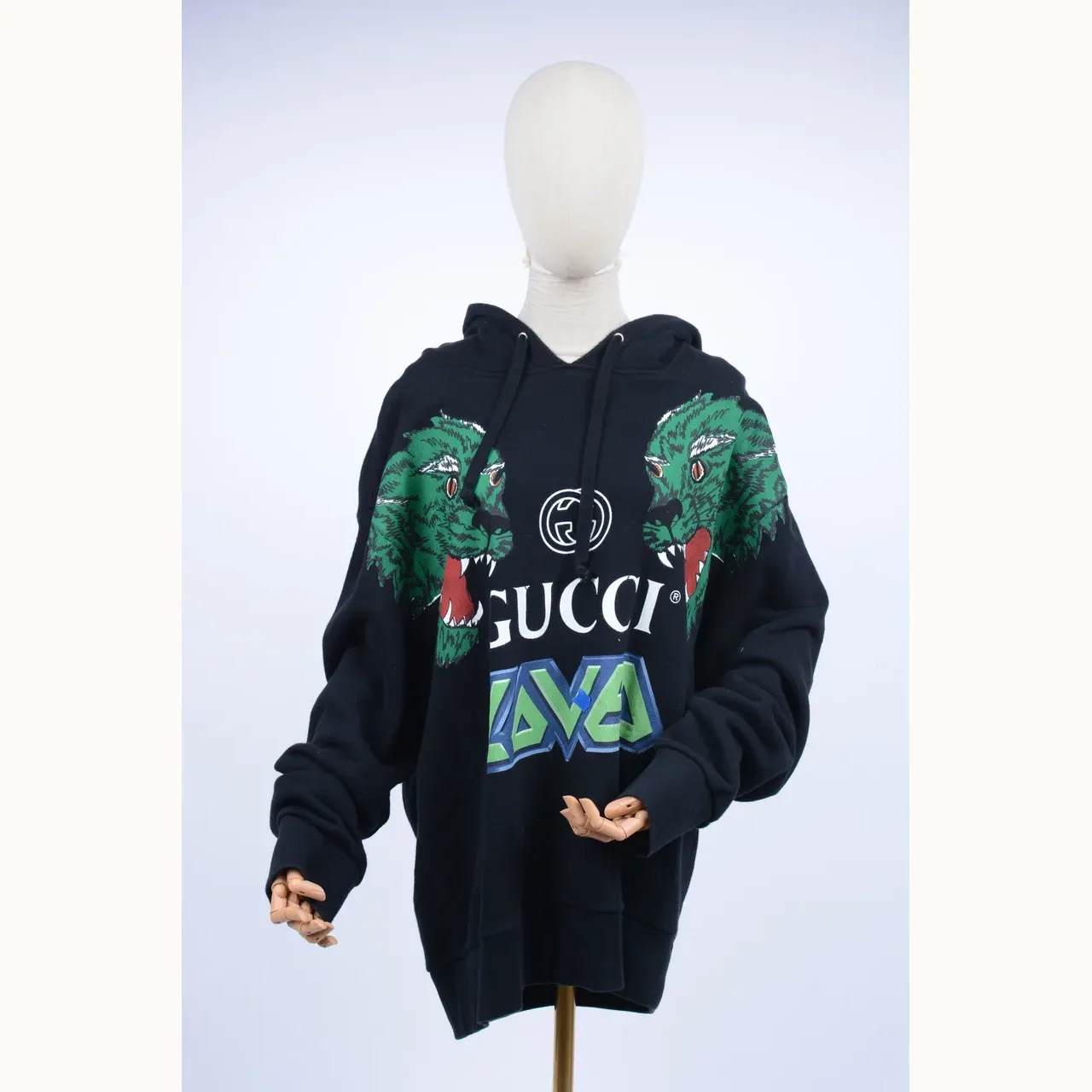 Gucci Loved Tigers Negra, Talla L