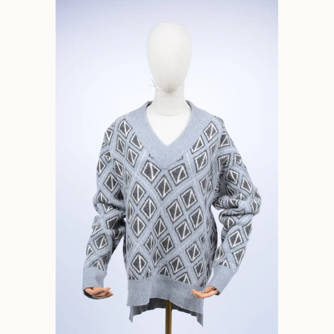 Dior Neck Cd Diamond Gris, Talla L